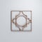Ekena Millwork Extra Small Gypsum Decorative Fretwork Wood Wall Panels, Wood, 7 3/8"W x 7 3/8"H x 3/8"T WALW08X08X0375GYPMF - alternate 6